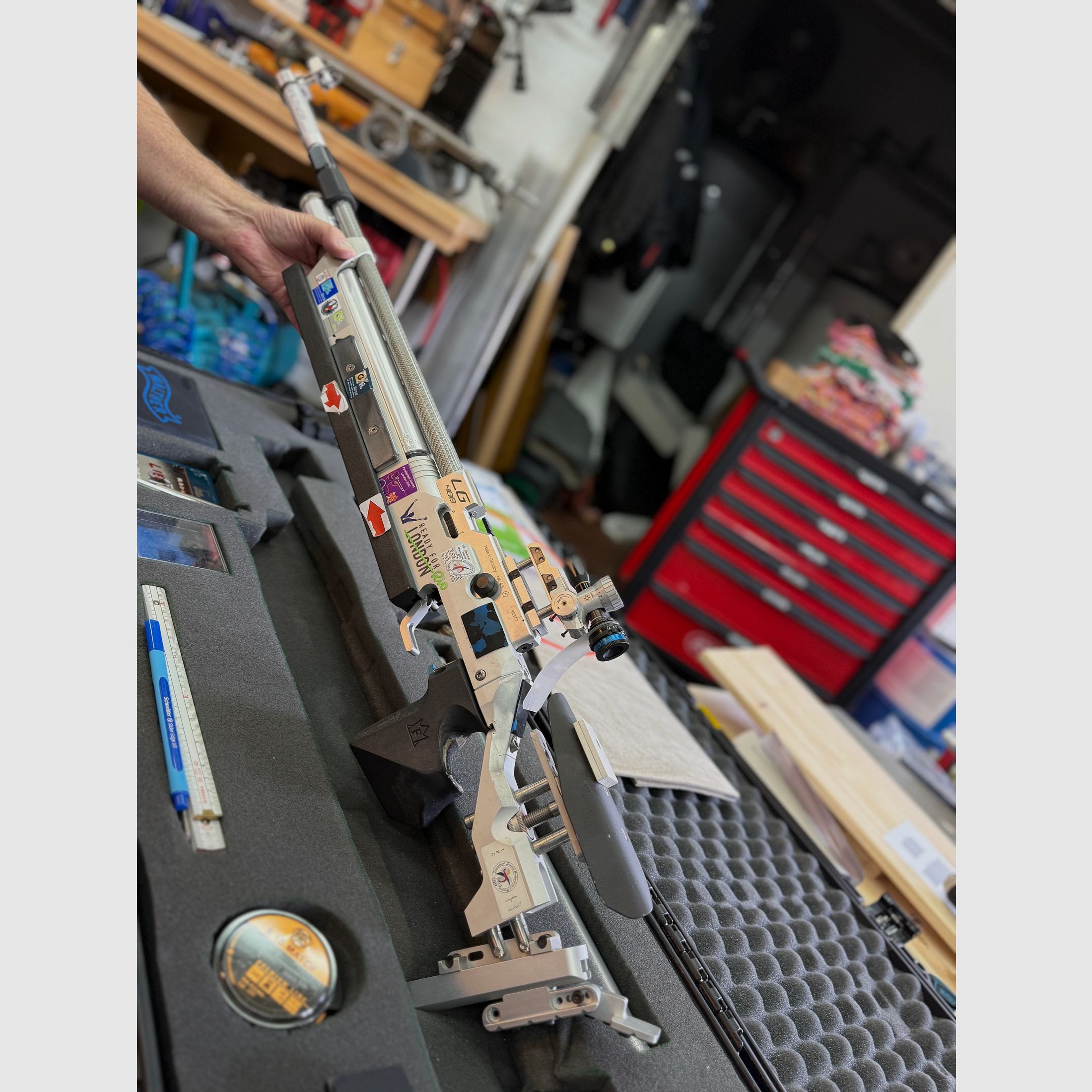 Walther LG400 – Paralympicsteilnehmer-Gewehr mit Profi-Zubehör
