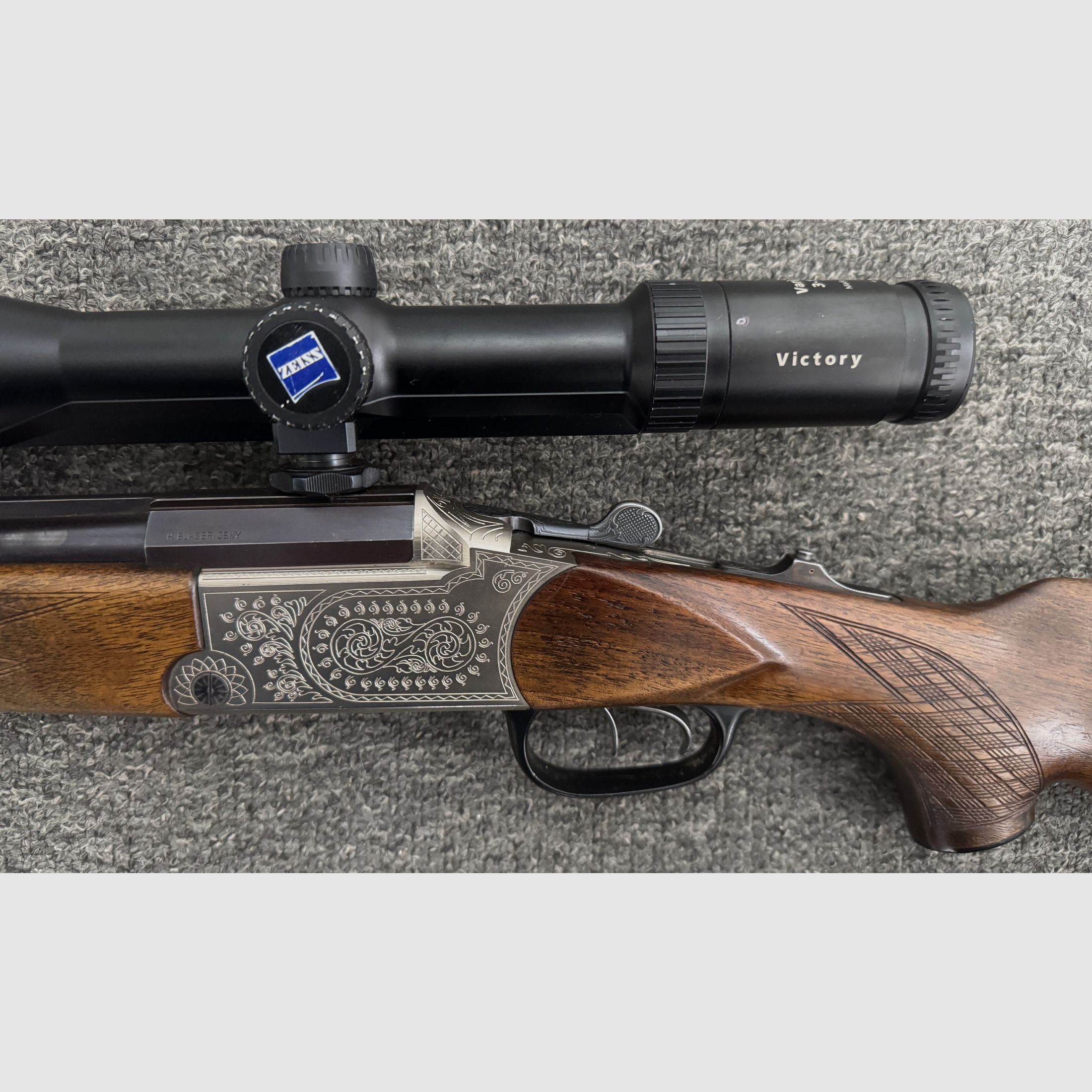 Blaser BBF .30-06 & 16/70 mit Zeiss Victory 3-12x56, Bild 7 von 7