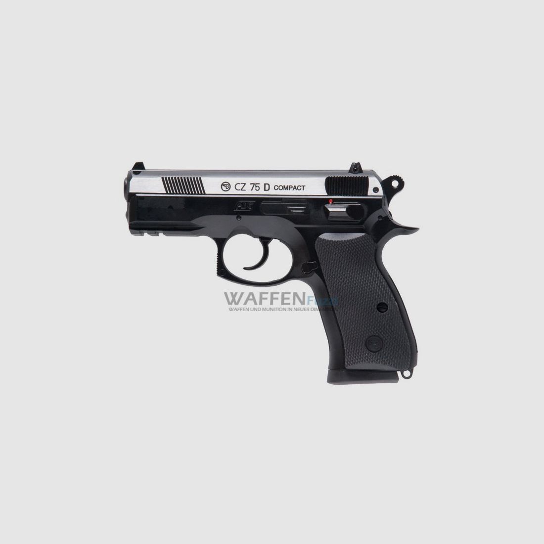 CZ 75D Compact Dual Tone CO2 Pistole 4,5 mm BB, Non Blow Back