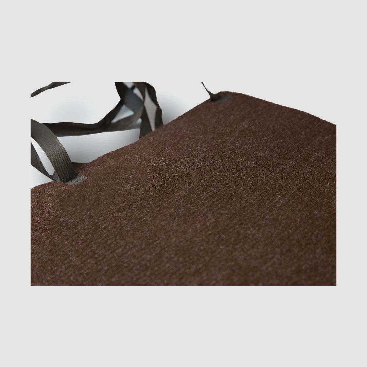 Seat cushion needle felt, Jakele, 40x40cm, brown