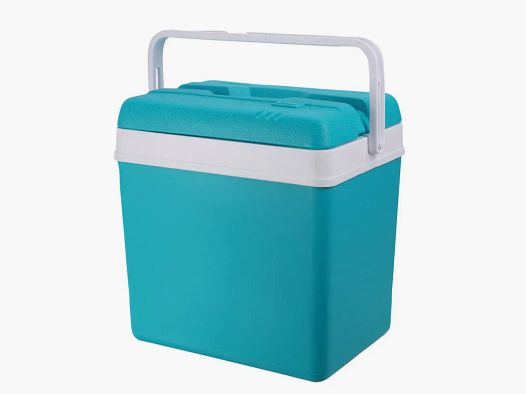 Koelbox 24L Blauw - Witte Harde Kunststof Binnenkant