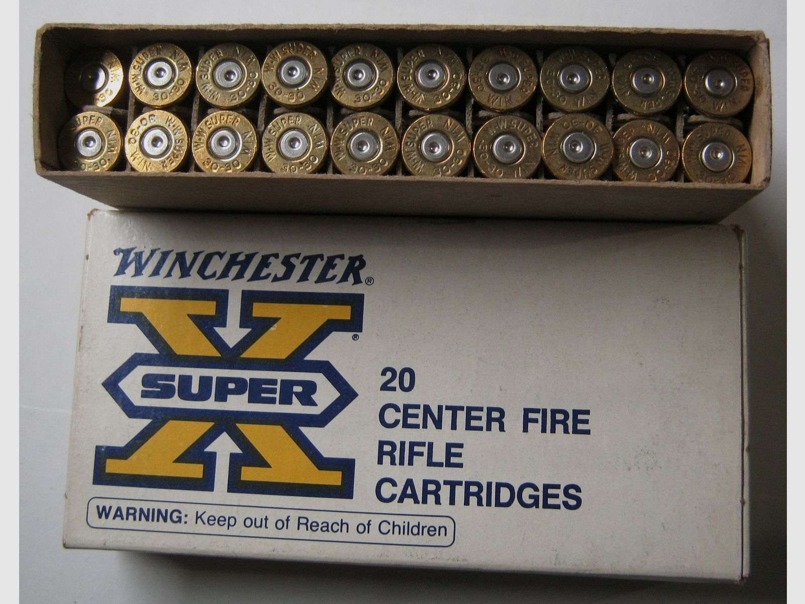 Original Winchester Super X Hülsen 30-30