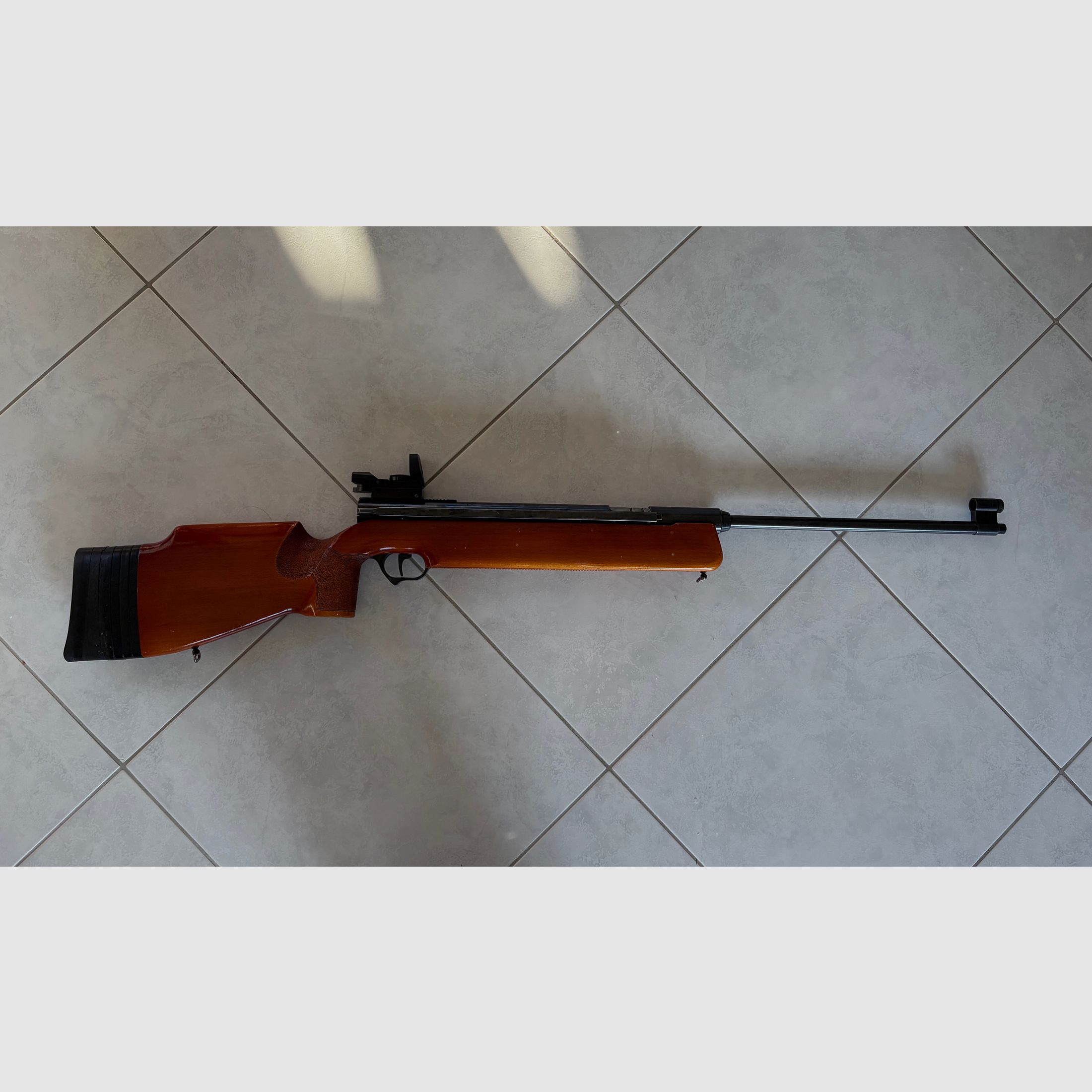 Schönes Luftgewehr Haenel 312 Seitenlader