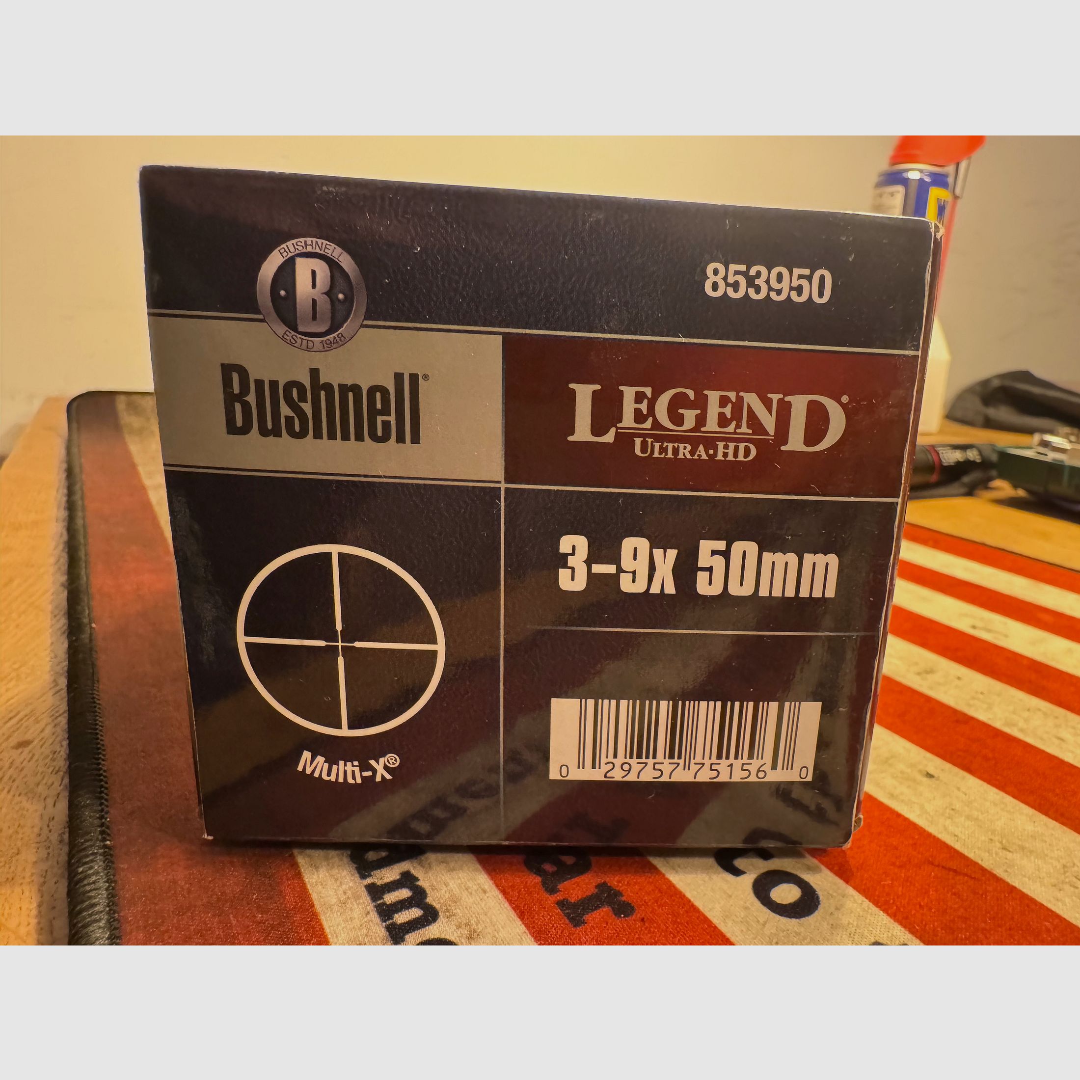 Bushnell Legend UHD 3-9X50 Multi-X mit Montageringen von Leupold