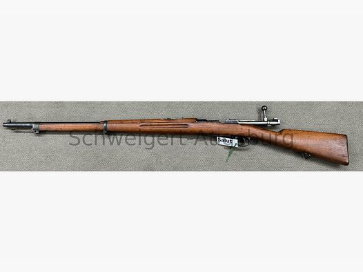 Carl Gustafs Salutgewehr mit BKA Stempelung Salut