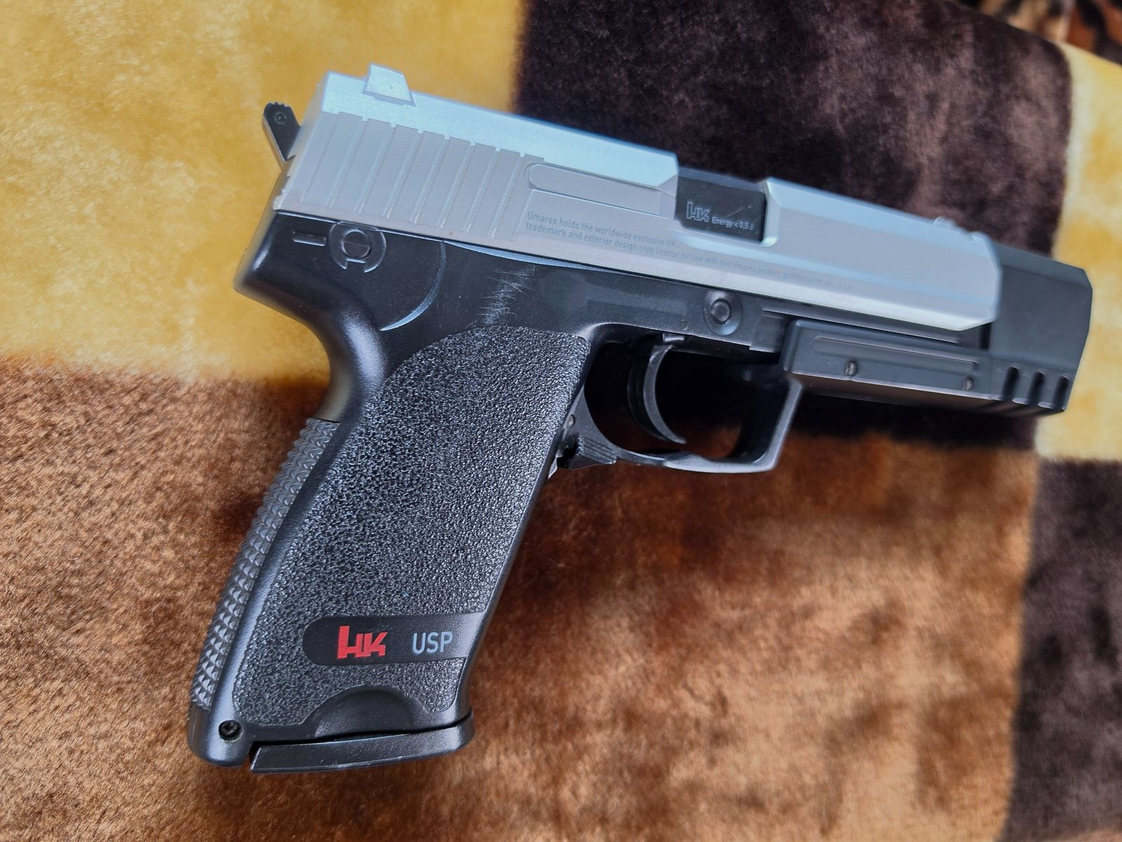 Heckler & Koch HK USP Match Softair / Airsoft Pistole Spring 0,5 Joule mit OVP, Bild 8 von 13