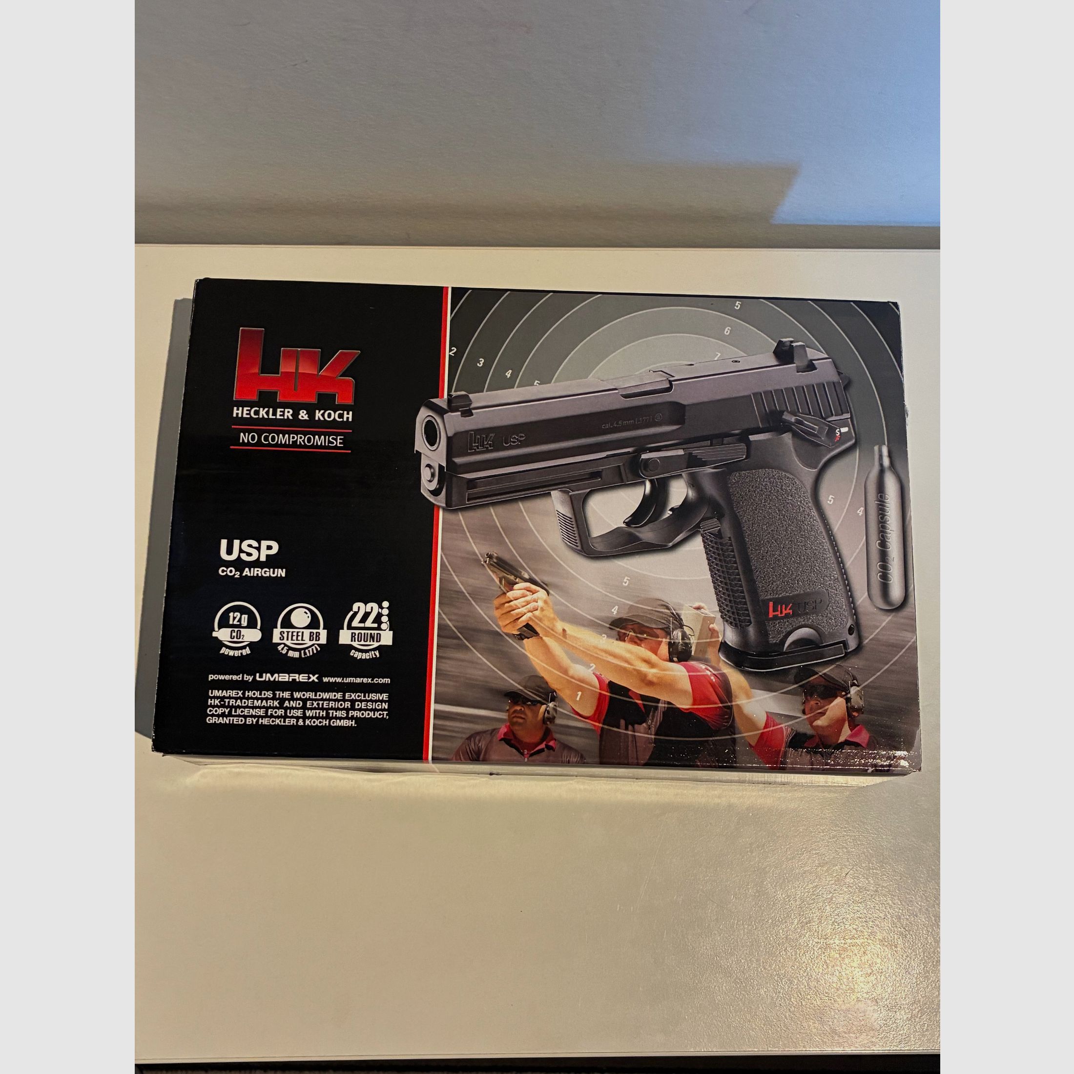 H&K USP CO2 4.5mm steel BB