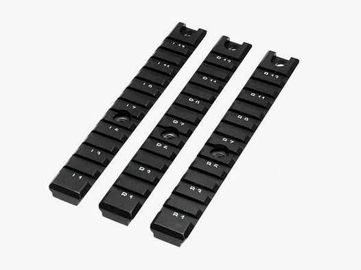 UTG 3-piece Picatinny rail set for G36 / HK243, long