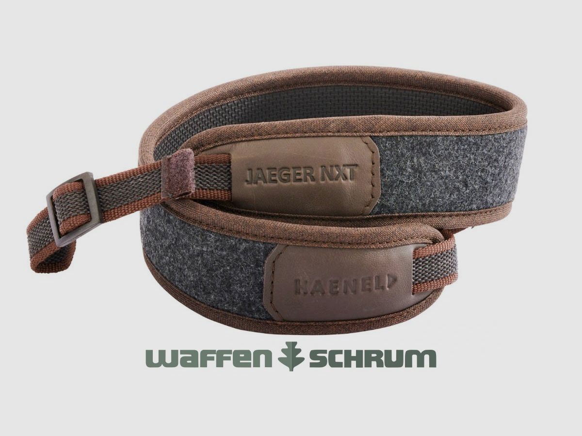 Haenel Gewehrriemen NXT Leder - Loden