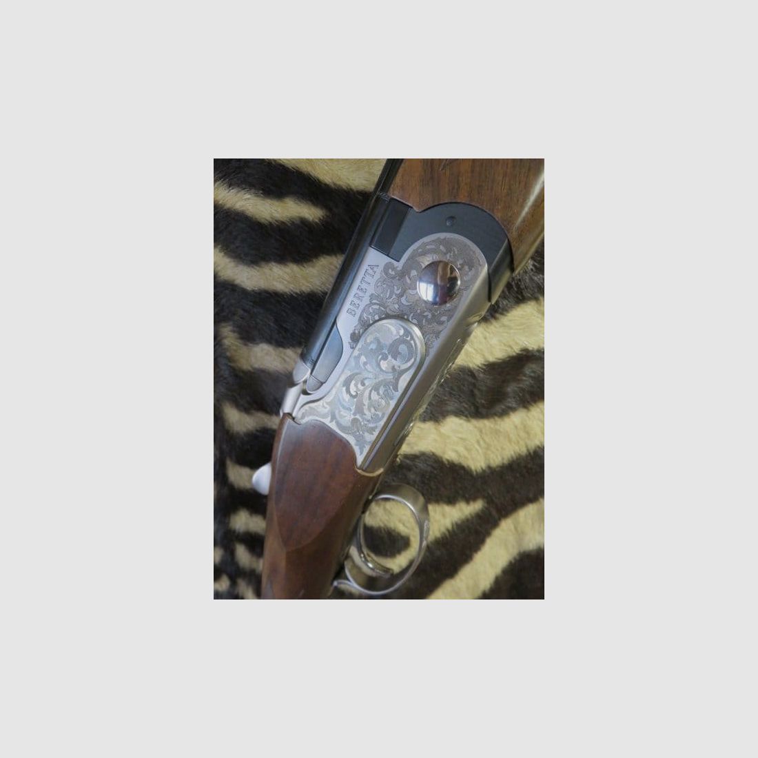 Flinte BERETTA Ultraleggero Silver Kal.12/76 Läufe 71 cm 5 Chokes – Waffenkoffer, Bild 6 von 12