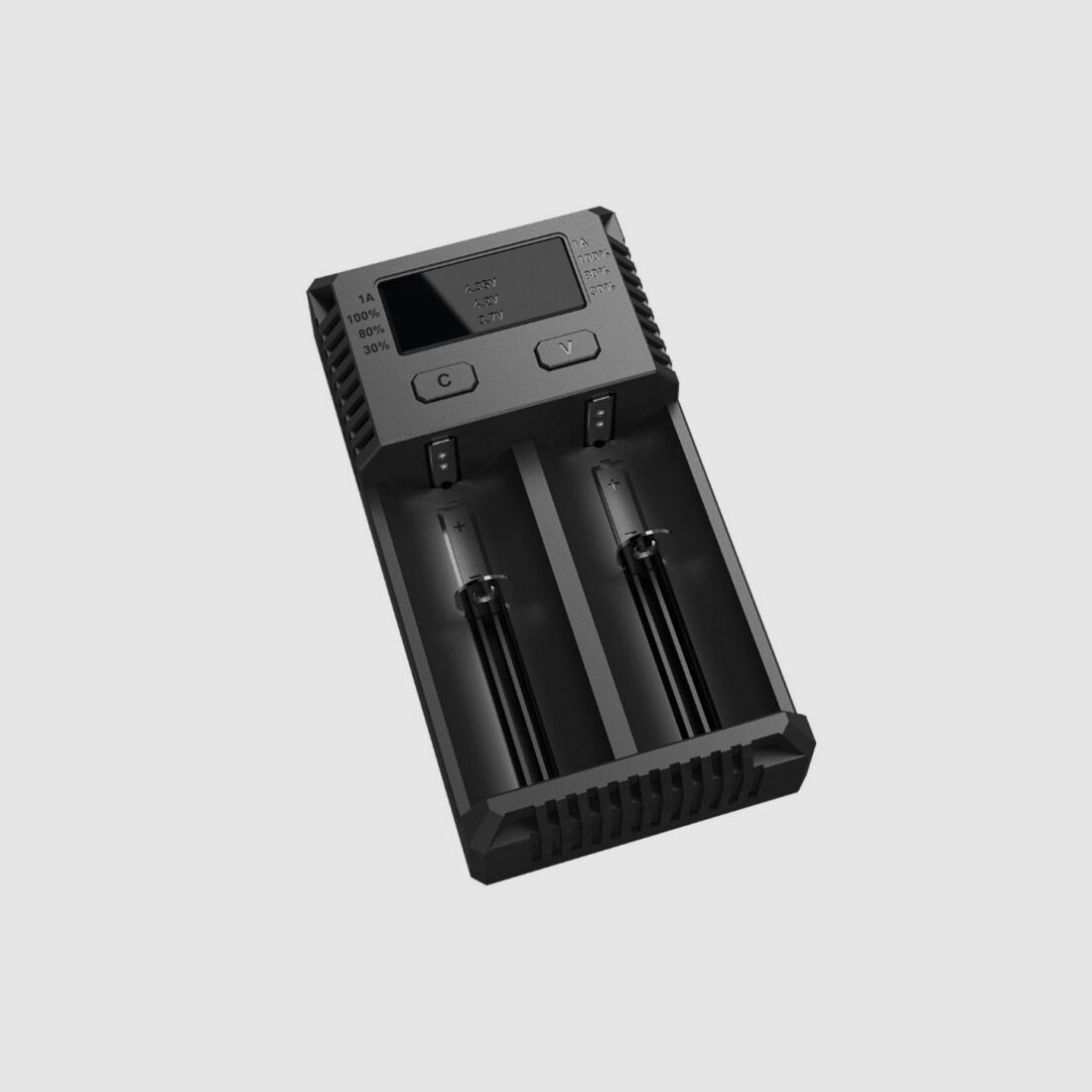Nitecore NEW i2 - Ladegerät für Li-Ion, LiFePo, Ni-MH, Ni-CD Akkus (Neue Version)