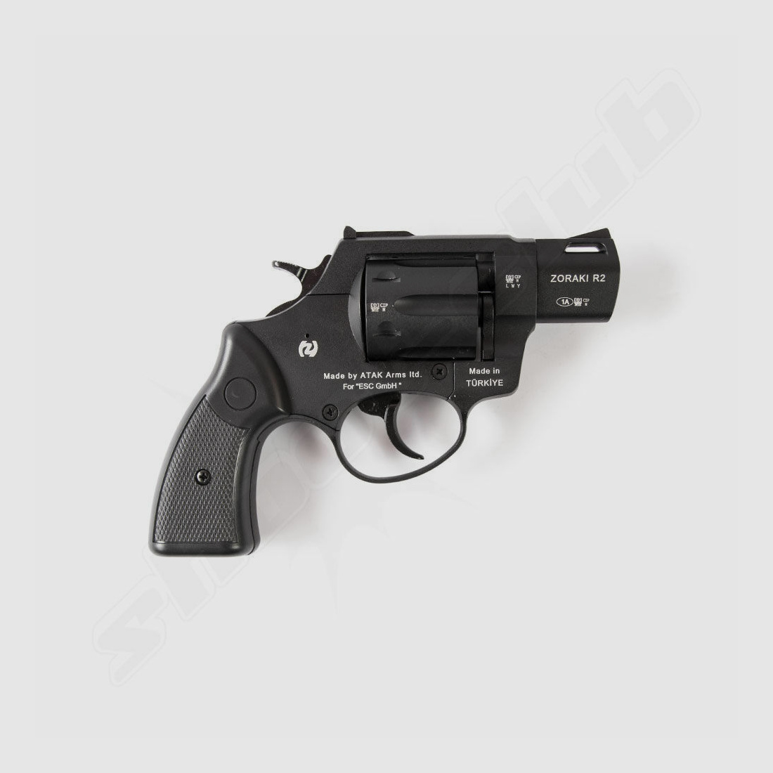 Zoraki R2 2'' revolver à blanc 9mm R.K. / noir