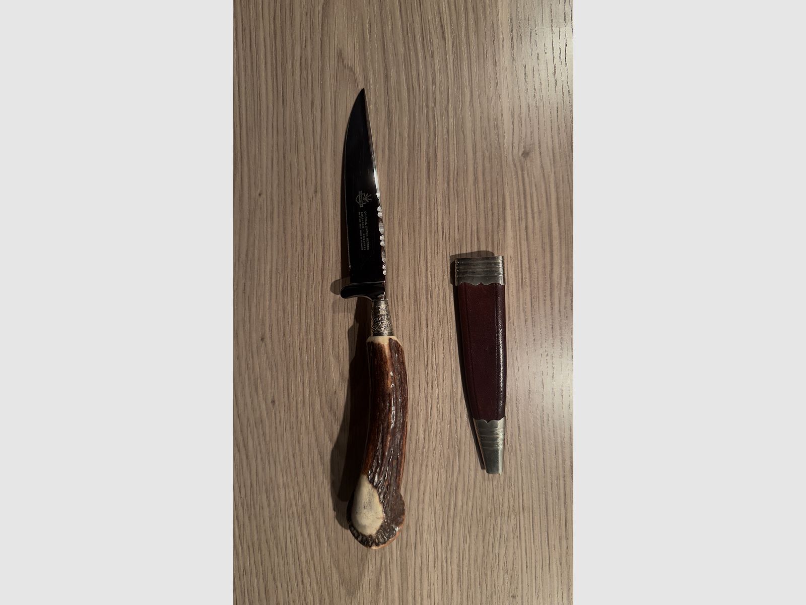 Jagdmesser Rehwappen Original Linder Messer aus Solingen