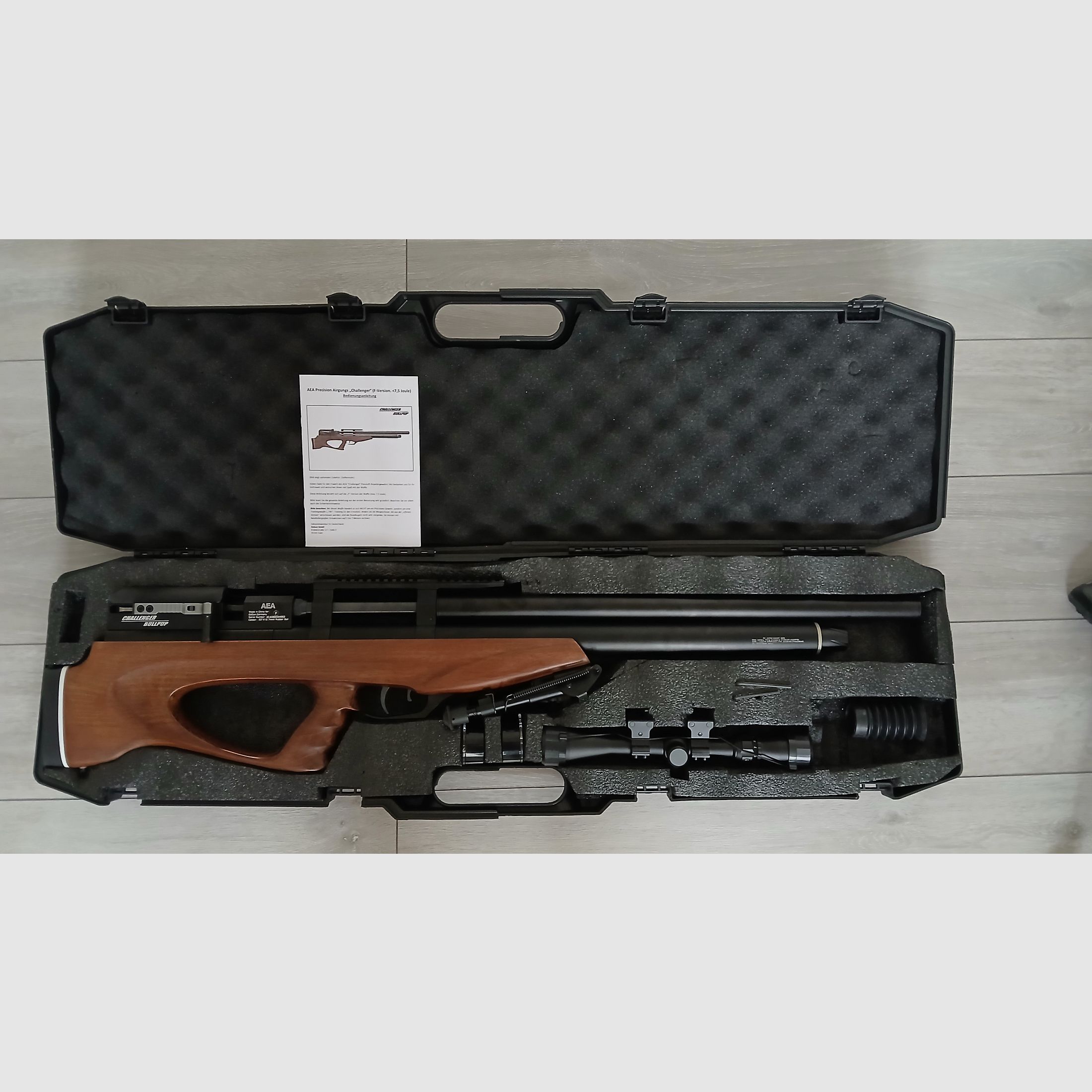 AEA Challenger Bullpup .50 używany jak nowy, możliwa również wymiana