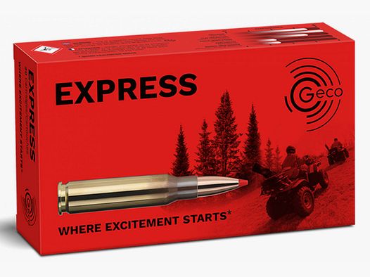 Büchsenpatronen GECO 9,3 x 62 Express