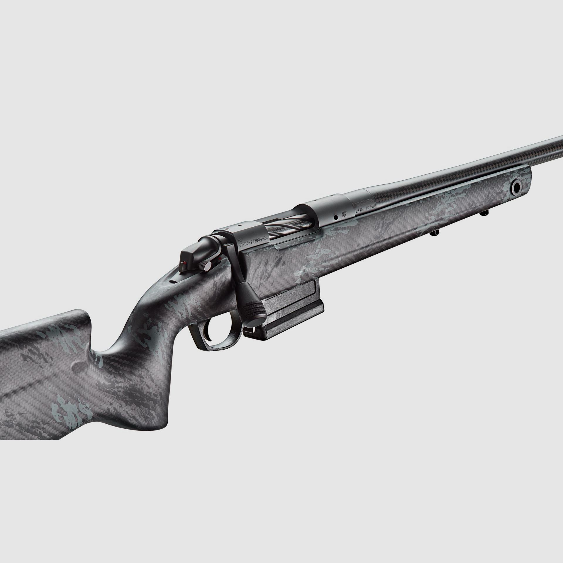Repetierer Bergara Modell B14² Crest Carbon .308 Win. , 20" Lauf (Cure Carbon 21.5 mm), Carbon Schaft, Bild 5 von 5