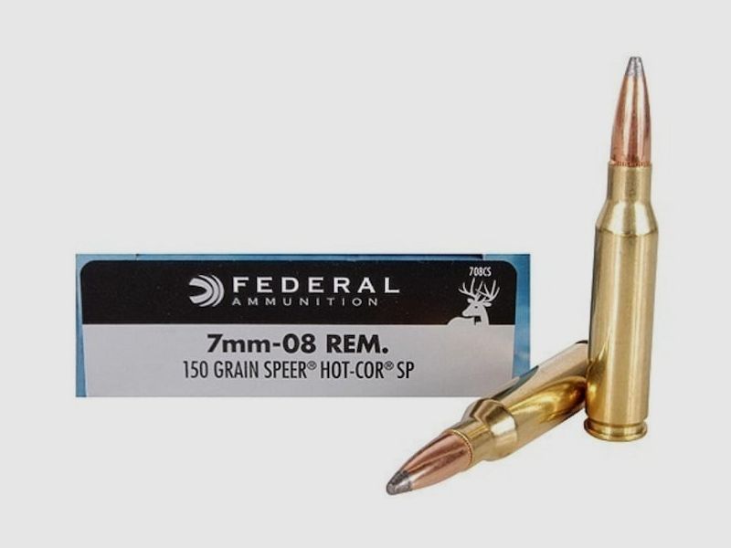 Federal Power-Shok 7mm-08 Rem. 150GR JSP 20 cartucce