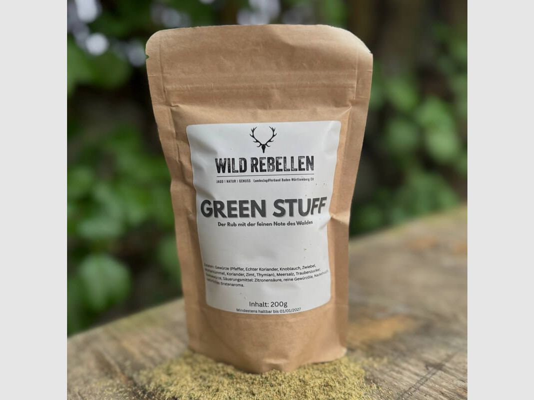 WildRebellen Green Stuff Rub-Gewürzmischung