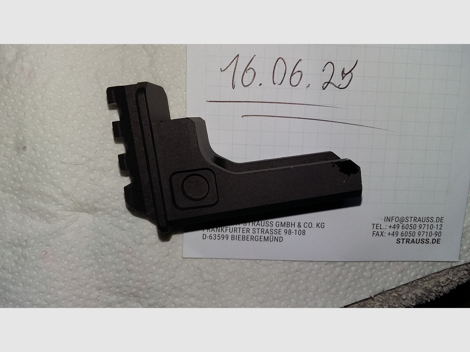 Midwest Industries AK 1913 Picatinnyrail Schaft/Stock Adapter für AKM und AK74