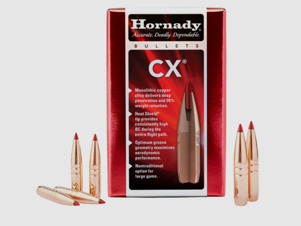 Hornady CX Bullets 6.5 mm/.264 in 130 Grain Item 26178