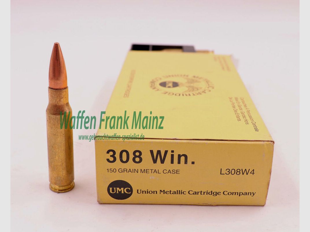 Union Metallic Company, USA Cartucce per fucile .308Win Match
