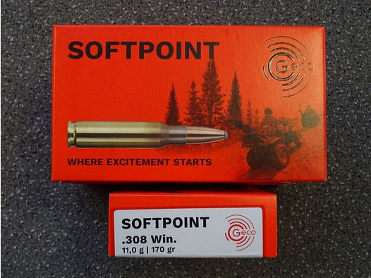 GECO .308 Win. SOFT POINT 11,0g