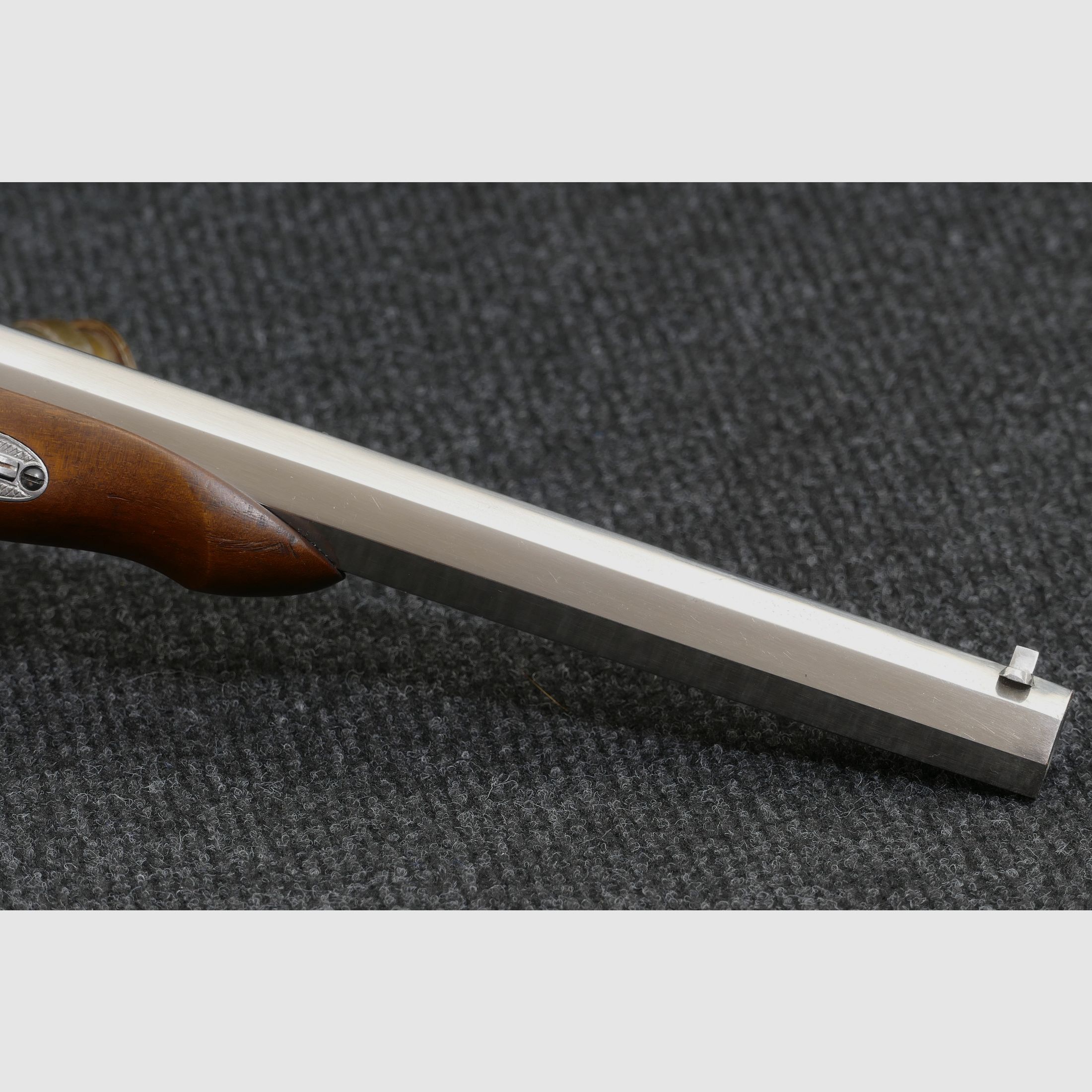 Percussion muzzleloader Davide Pedersoli pistol Le Page Target International .44 (BlackPowder), excellent condition, high-resolution images, immagine 4 di 11