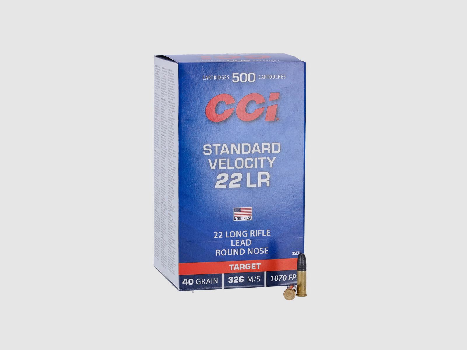 CCI Standard .22 lfB LRN 500 Stück, Bild 1 von 3