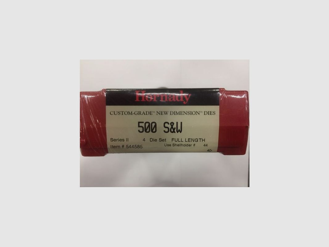 HORNADY 4 DIES SET 500 SW FL, image 1 of 2