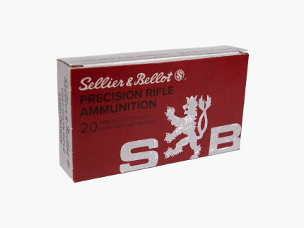 S&B Büchsenmunition Precision Ammo .308 Win. 11,35 g / 175 gr Hollow Point Boat Tail