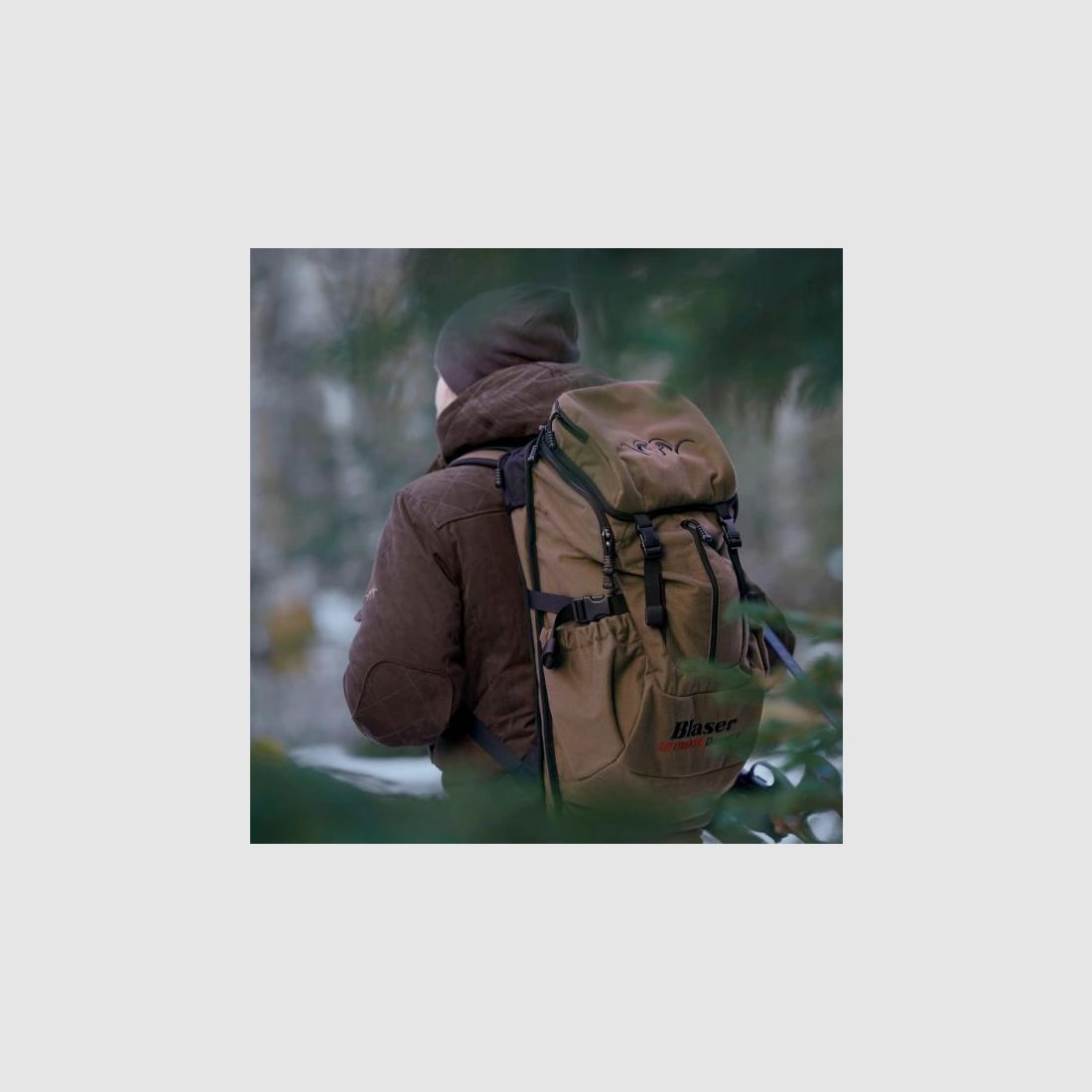BLASER Rucksack/Mehrzweck-Tasche Jagdrucksack Ultimate DayPack Braun  -55x27x20cm /20l