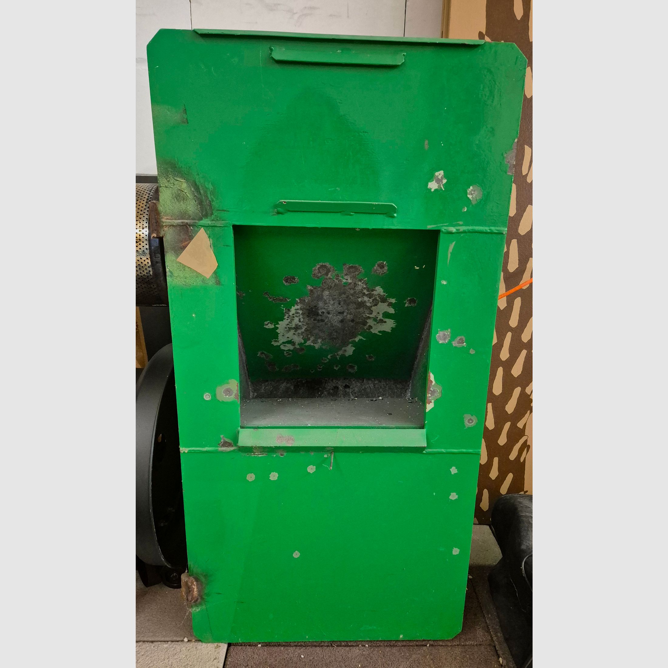 Geschossfang Wechselscheibenautomat