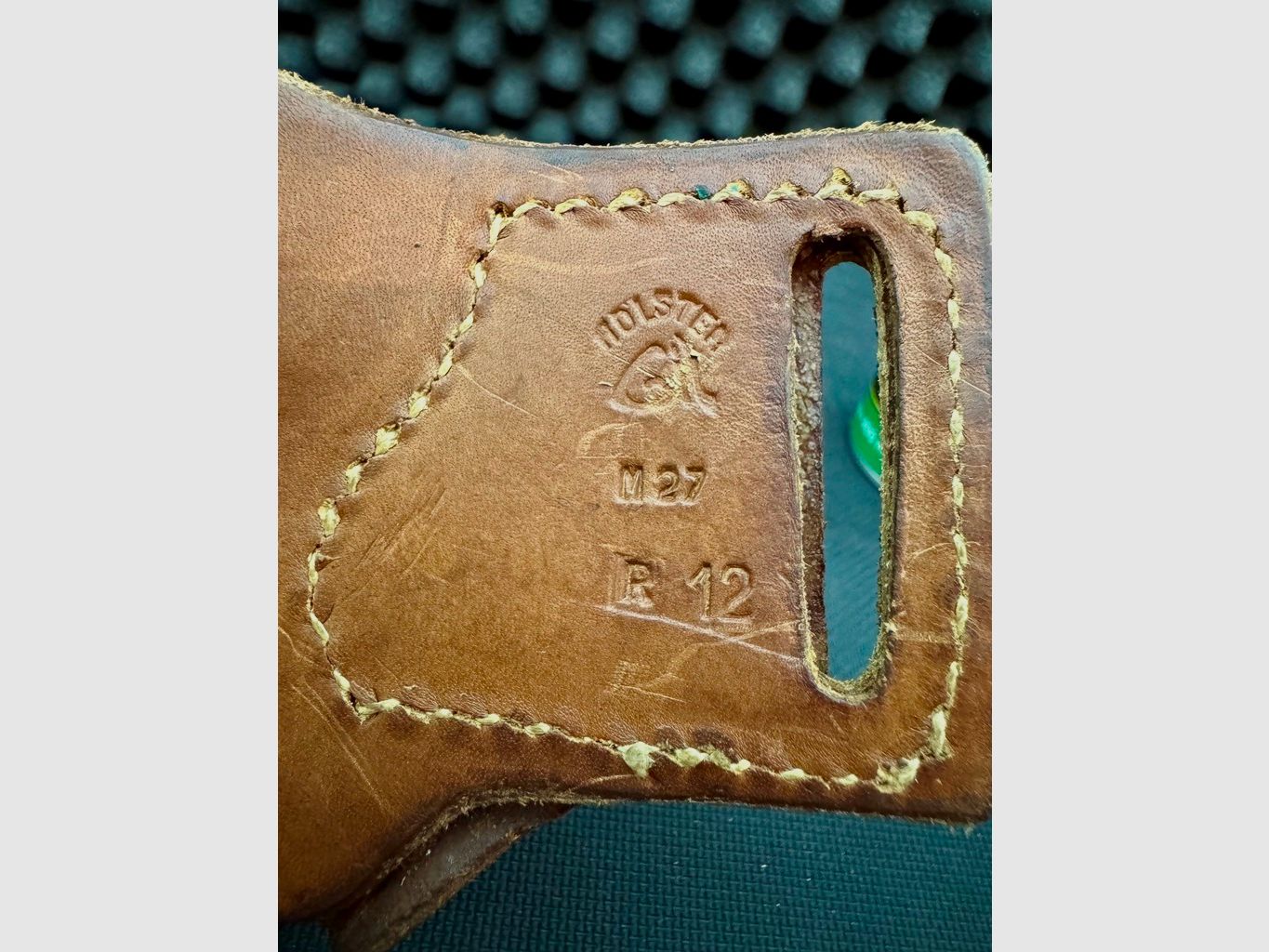 Holster de ceinture pour pancake, revolver, grand (.44Mag)