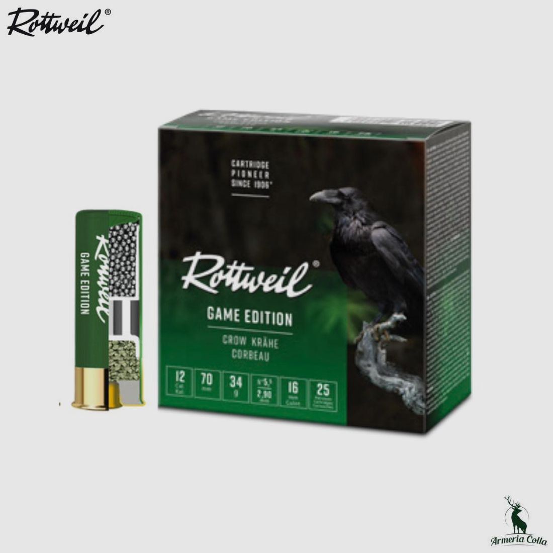 Rottweil Munitions Game Edition Corvo cal. 12 pb 5.5