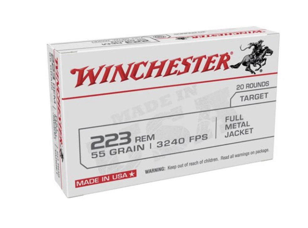 Winchester .223REM FMJ 55gr