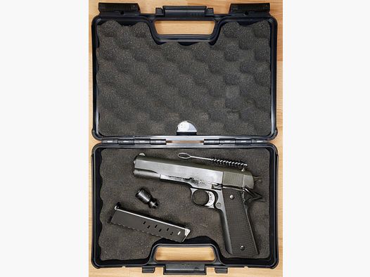 Colt Government 1911 A1 Schreckschuss Pistole 9mm P.A.K. (PTB 774)