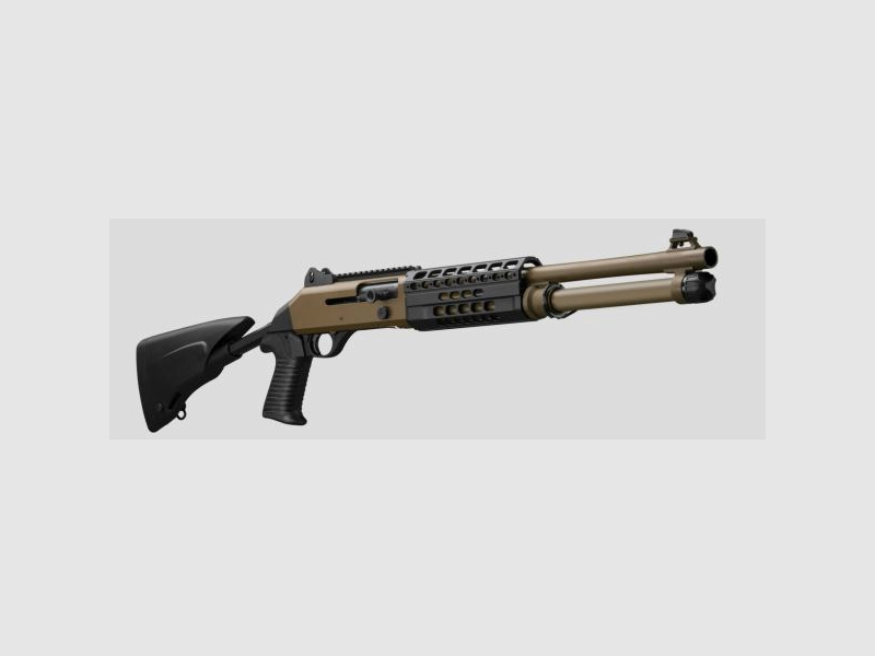 BENELLI Selbstladeflinte Mod. M4 Super90 T-Pro Coyote 12/76  LL 47cm  MultiChoke