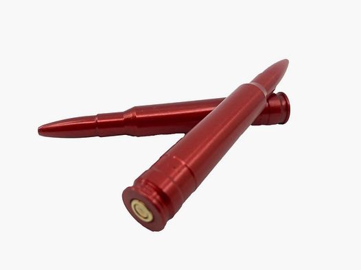 Buffer cartridges aluminum cal. 7X64, 2 pieces red anodized by EVOLUTION