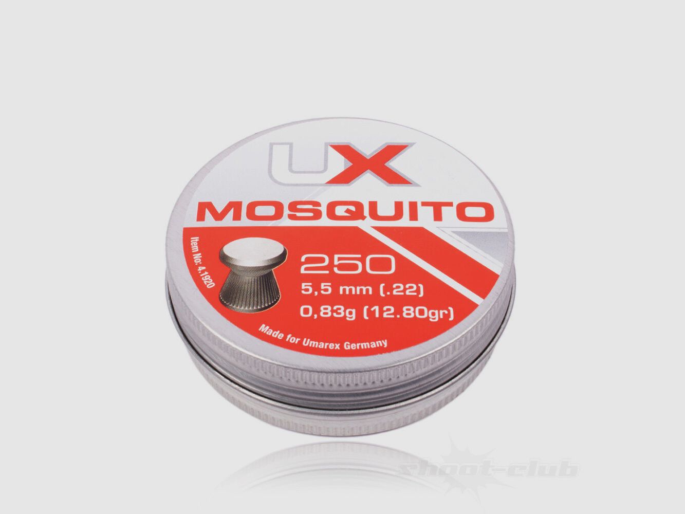 UMAREX Mosquito G2 Diabolo à Tête Plate 5,5mm / 0,83 g / 250 pcs