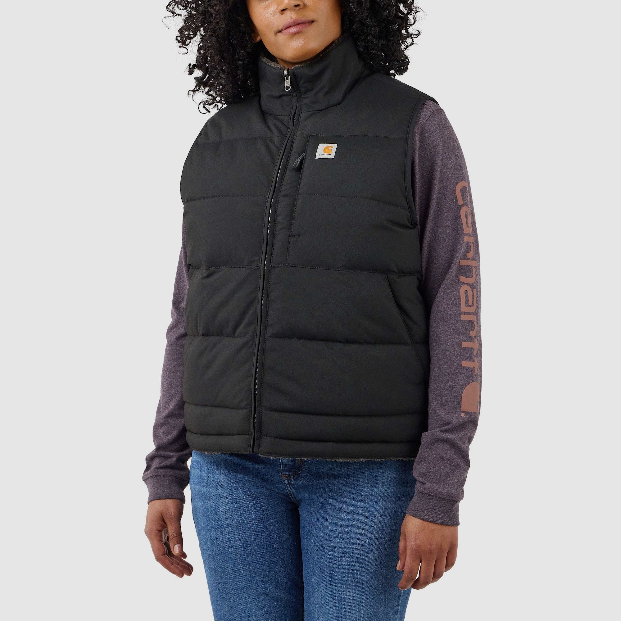 Carhartt Midweight Utility Reversible Vest Women Black S