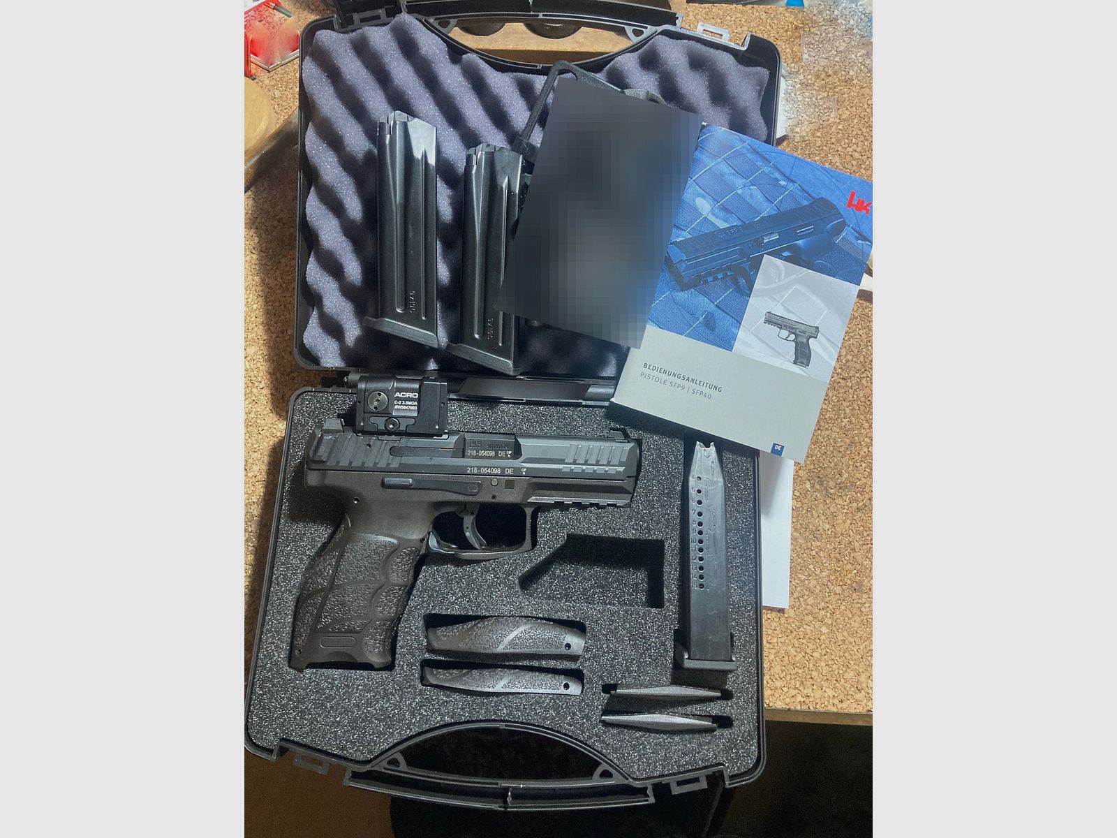 Heckler & Koch SFP9 - OR - Paddle - Aimpoint Acro C-2