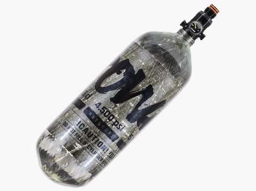 PowAir CARBON Serie 17L / 100ci Paintball HP Systeem 300 Bar