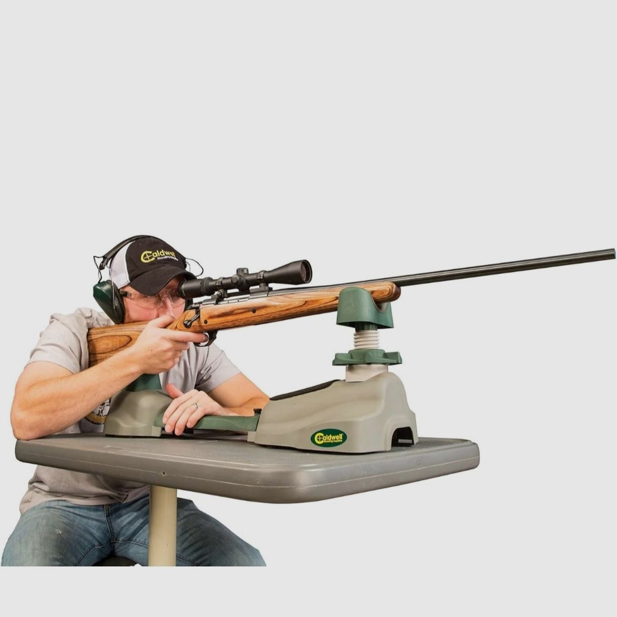 Caldwell 548664 Shooting Rest, Grau, Grün, 26.5 "Neu"