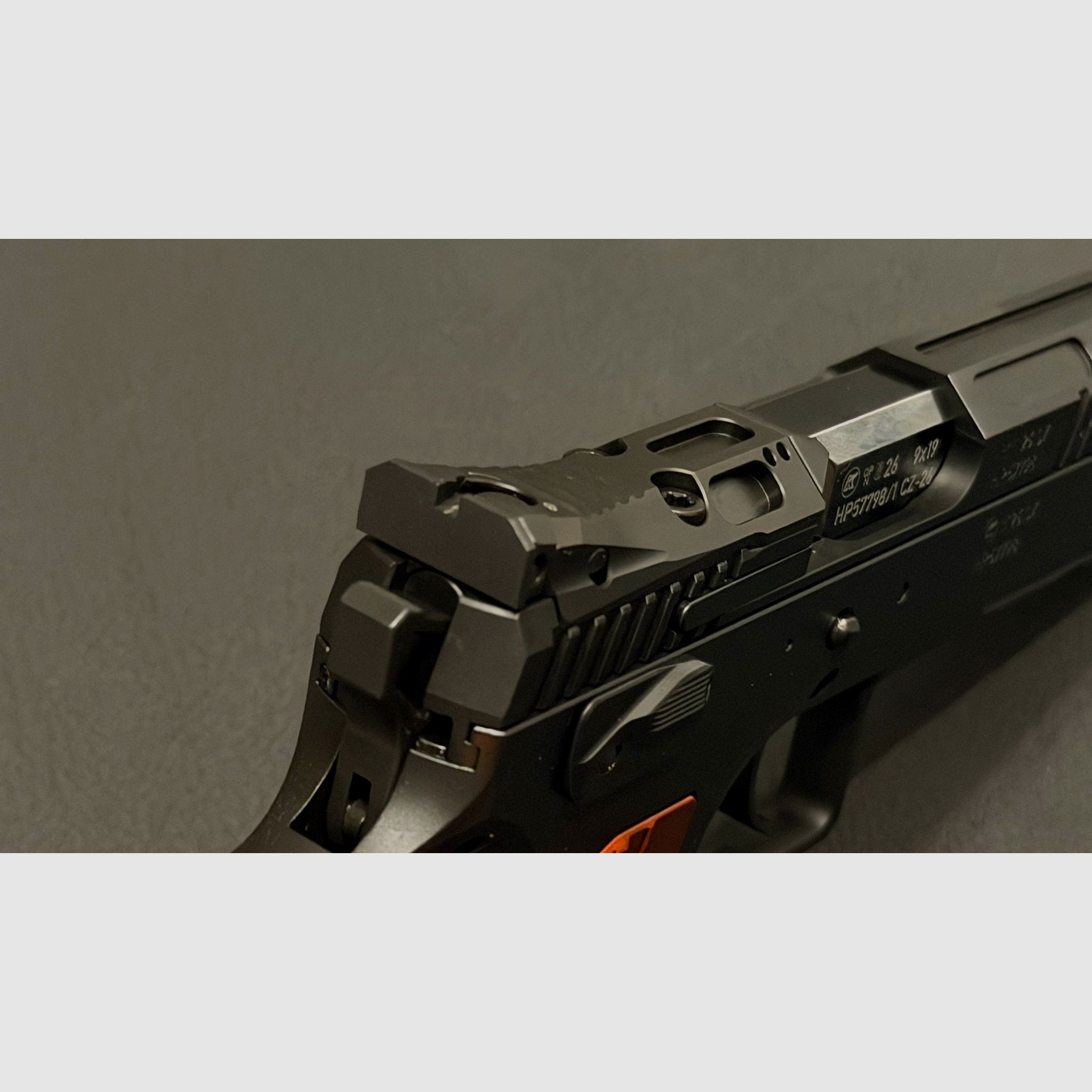 KMR W-02 Spectra OR 9mmLuger SA/DA | 5" pulgadas incluido 6" cañón intercambiable | IPSC | DSB | conjunto combinado, imagen 10 de 12