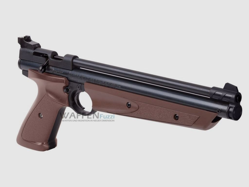 Crosman Mod.1377 Pistola ad aria compressa 4,5 mm Diabolo in design legno