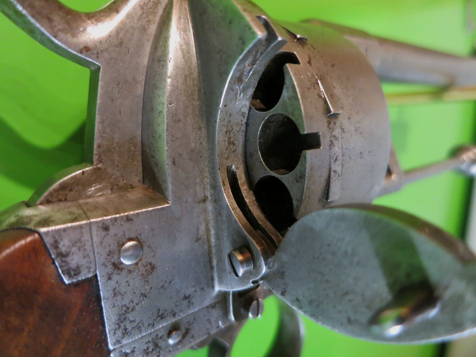 Lefaucheux-Stiftfeuerrevolver 1865, 12 schüssig, Kal. 9 mm Lefaucheux, super selten     #53-