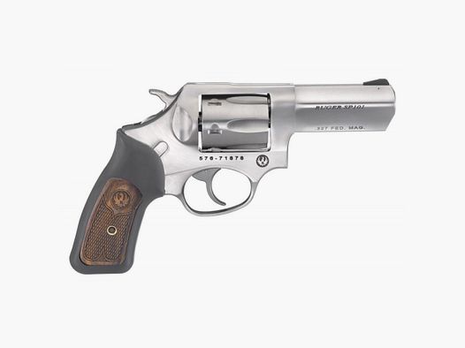 Ruger Revolver - DA, SP101, KSP-32741, 327 Fed Mag, Satin Stainless, 3"