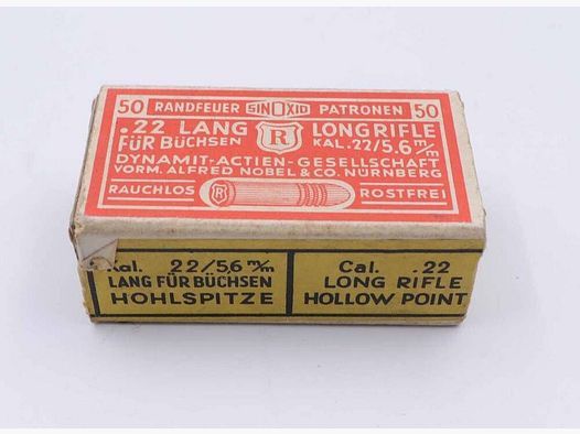 RWS (WZd.Fa.Rottweil) rimfire cartridges