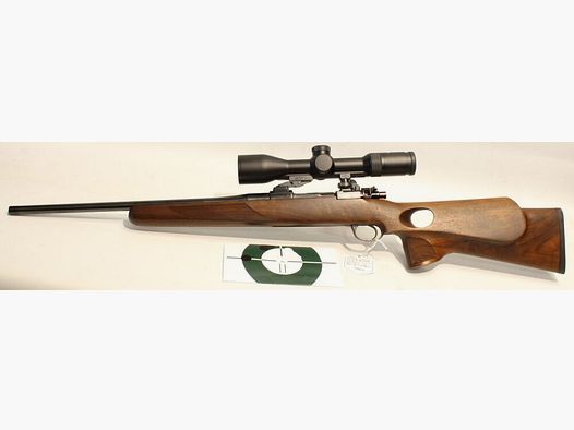 Mauser 98 System DWM Berlin, 52cm barrel length, SM with Steiner Ranger 4, 3-12x56 4-A-I