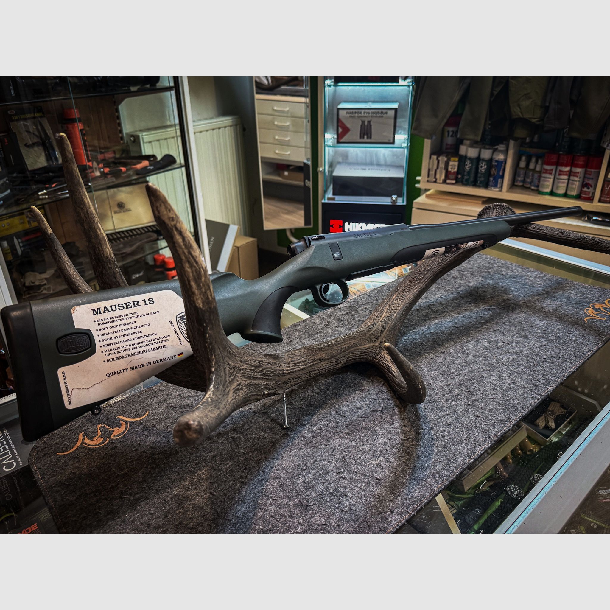 Mauser M18 Waldjagd Links